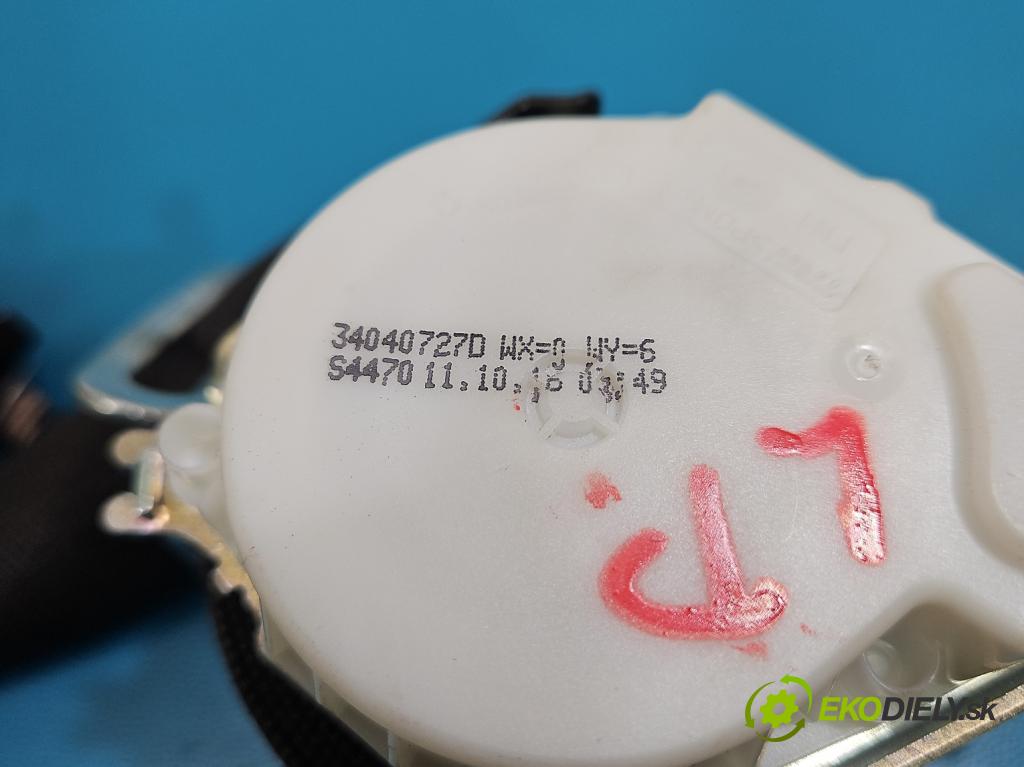 Opel Meriva B 2010-2017 1.4 16V 101 HP manual 74 kW 1398 cm3 5- pas bezpečnosť: predné ľavý 34040727D