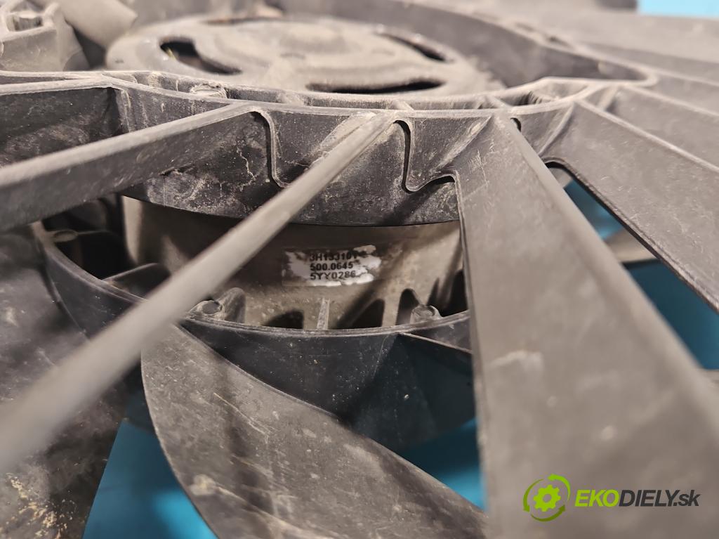 Fiat Scudo II 2006-2016 2.0 jtd 120 HP manual 88 kW 1997 cm3 5- Ventilátor chladiča 5YY0286