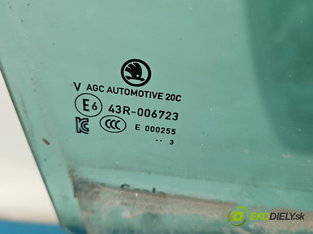 Skoda Scala 2019- 1.5 TSI 150 HP manual 110 kW 1498 cm3 5- sklo dvere zadné pravé