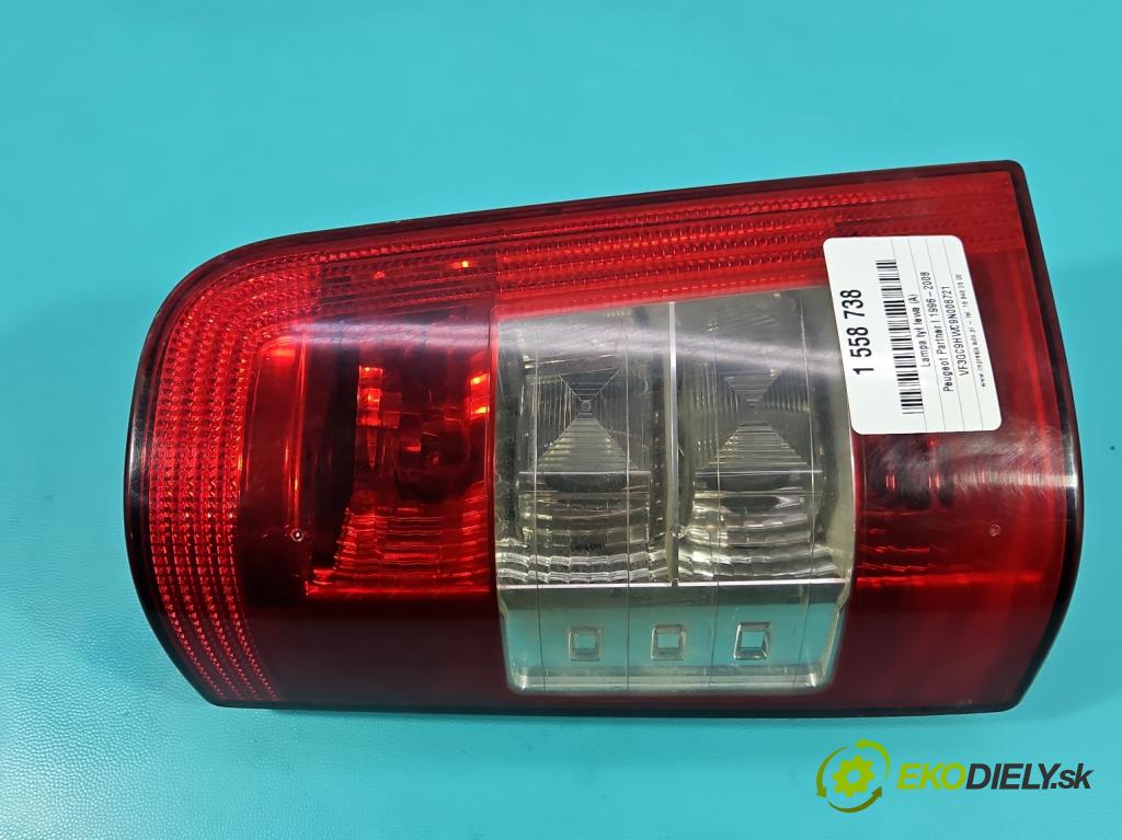 Peugeot Partner I 1996-2008 1.6 hdi 75 hp manual 55.2 kW 1560 cm3 5- světlo zadní levé  (Klika dveří ostatní)