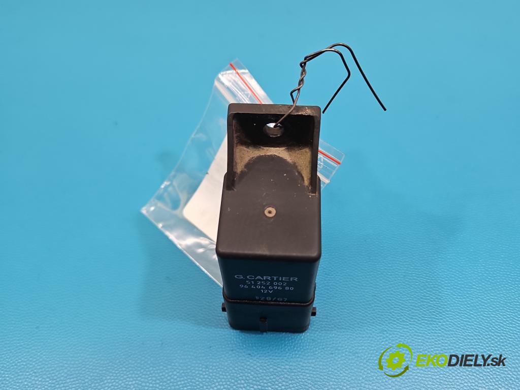Fiat Scudo II 2006-2016 2.0 jtd 120 HP manual 88 kW 1997 cm3 5- Relé: svíčky: zařicích: 51252002 (Relé)