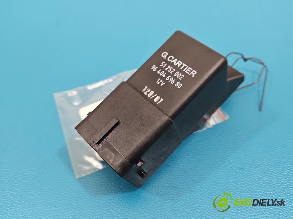 Fiat Scudo II 2006-2016 2.0 jtd 120 hp manual 88 kW 1997 cm3 5- relé svíčky: žavícich: 51252002 (Relé)