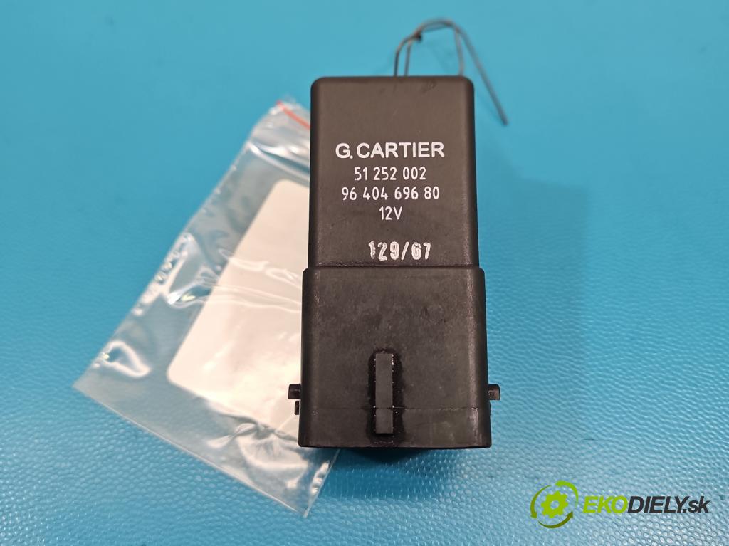 Fiat Scudo II 2006-2016 2.0 jtd 120 HP manual 88 kW 1997 cm3 5- Relé: svíčky: zařicích: 51252002 (Relé)