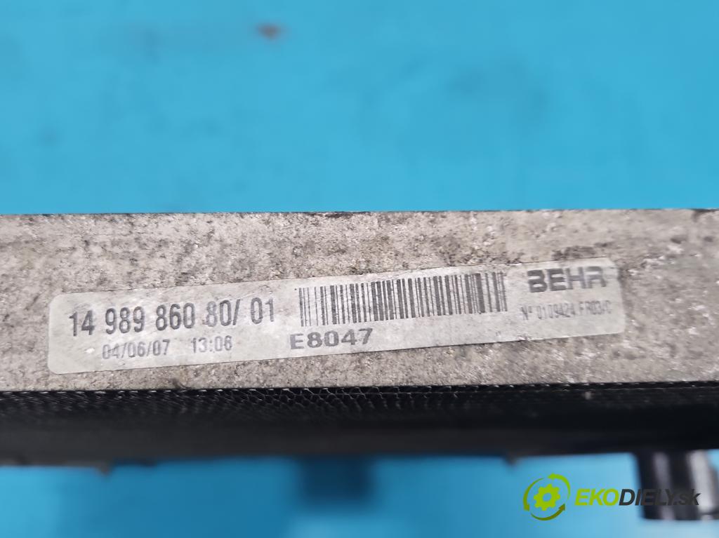 Fiat Scudo II 2006-2016 2.0 jtd 120 HP manual 88 kW 1997 cm3 5- chladič voda:  (Chladič vody)