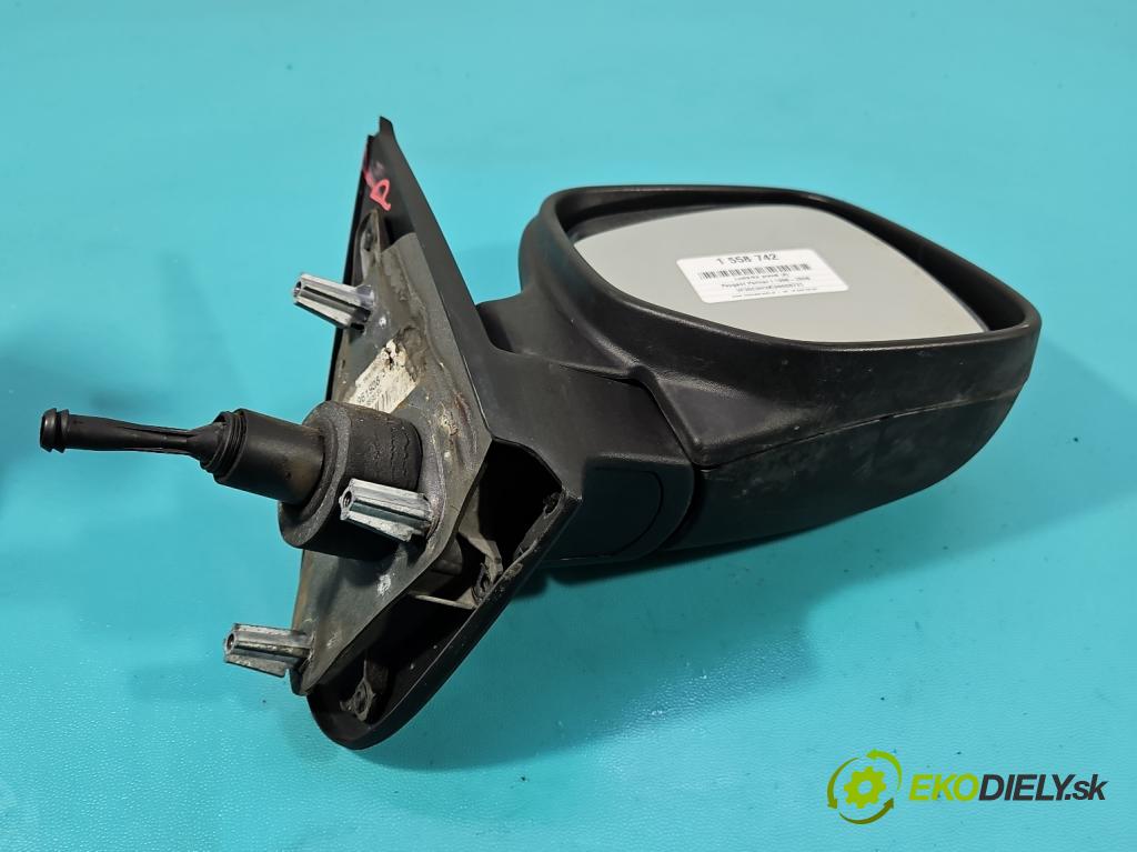 Peugeot Partner I 1996-2008 1.6 hdi 75 HP manual 55.2 kW 1560 cm3 5- zrkadlo pravé  (Kľučka dverí ostatné)