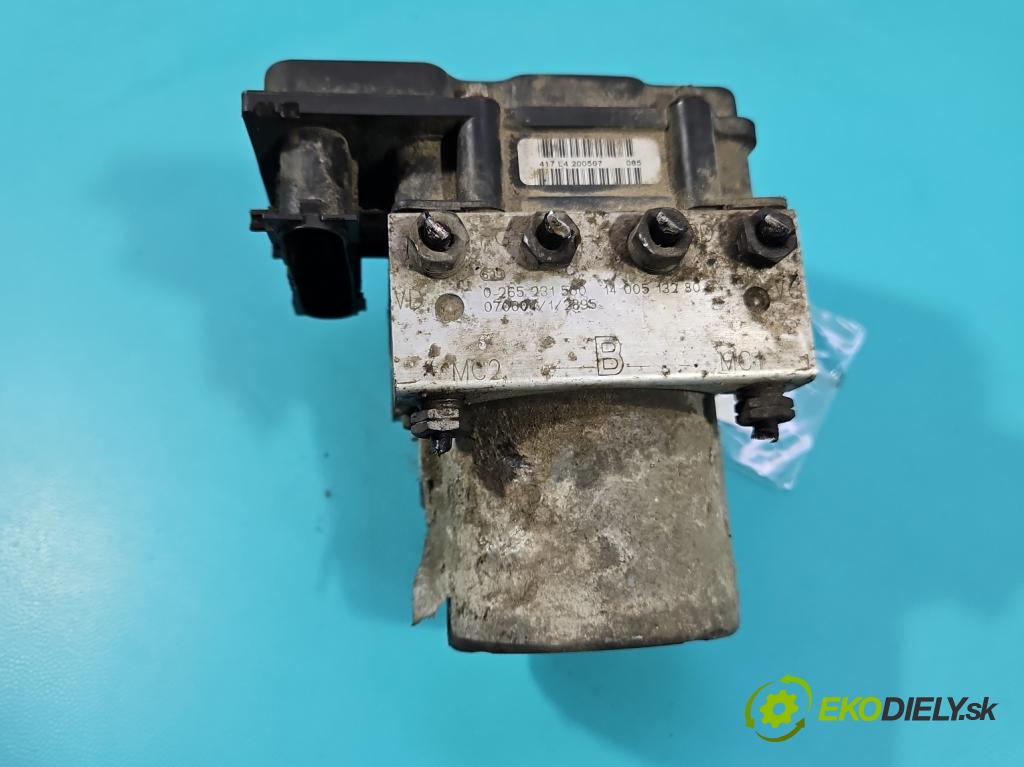 Fiat Scudo II 2006-2016 2.0 jtd 120 HP manual 88 kW 1997 cm3 5- čerpadlo abs 0265231550 (Pumpa ABS)