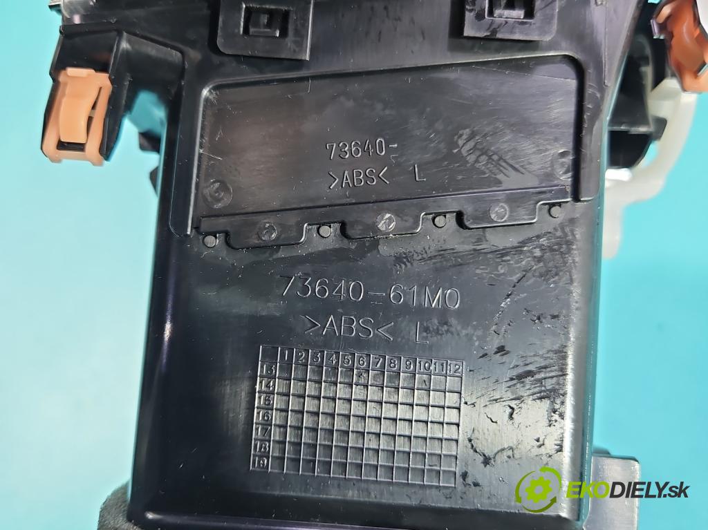 Suzuki SX4 S-Cross 2013-2021 1.4 T 129 HP manual 95 kW 1373 cm3 5- Mřížka: kúrenia stredová 73610-61M0 (Mriežka kúrenia (fukár))