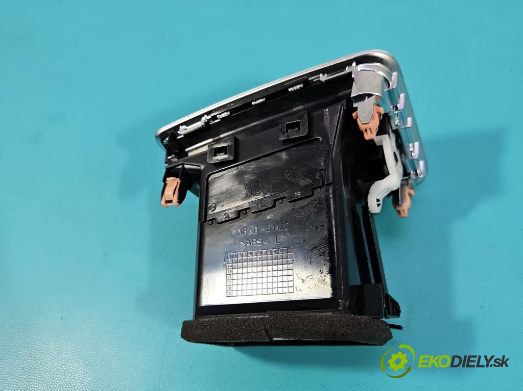 Suzuki SX4 S-Cross 2013-2021 1.4 T 129 HP manual 95 kW 1373 cm3 5- Mřížka: kúrenia stredová 73610-61M0 (Mriežka kúrenia (fukár))