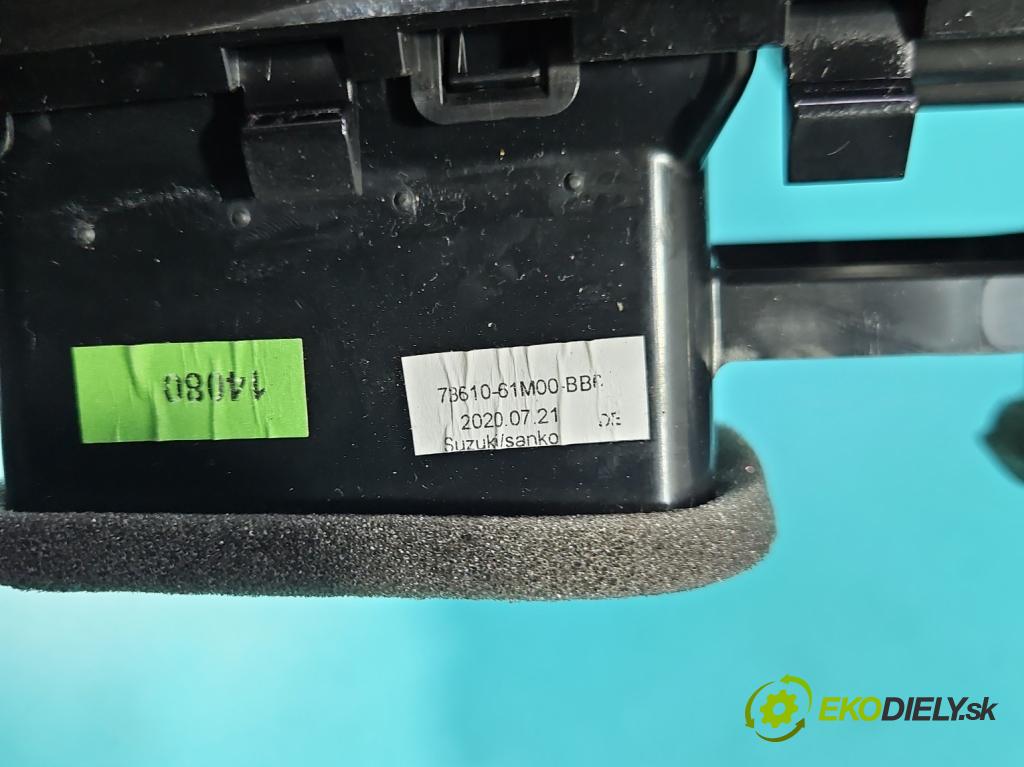 Suzuki SX4 S-Cross 2013-2021 1.4 T 129 HP manual 95 kW 1373 cm3 5- Mřížka: kúrenia stredová 73610-61M0 (Mriežka kúrenia (fukár))