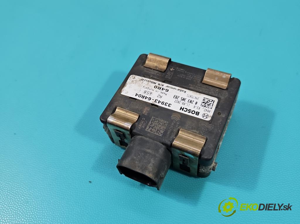 Suzuki SX4 S-Cross 2013-2021 1.4 T 129 hp manual 95 kW 1373 cm3 5- řídící jednotka 33943-64R04