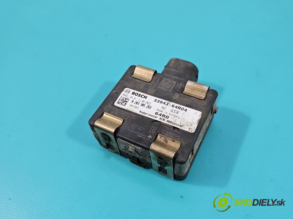 Suzuki SX4 S-Cross 2013-2021 1.4 T 129 HP manual 95 kW 1373 cm3 5- riadiaca jednotka ostatné 33943-64R04