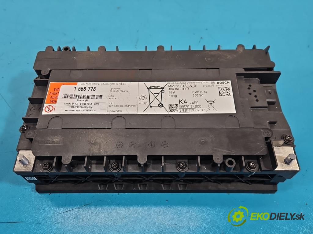 Suzuki SX4 S-Cross 2013-2021 1.4 T 129 HP manual 95 kW 1373 cm3 5- batéria 96520-74S00