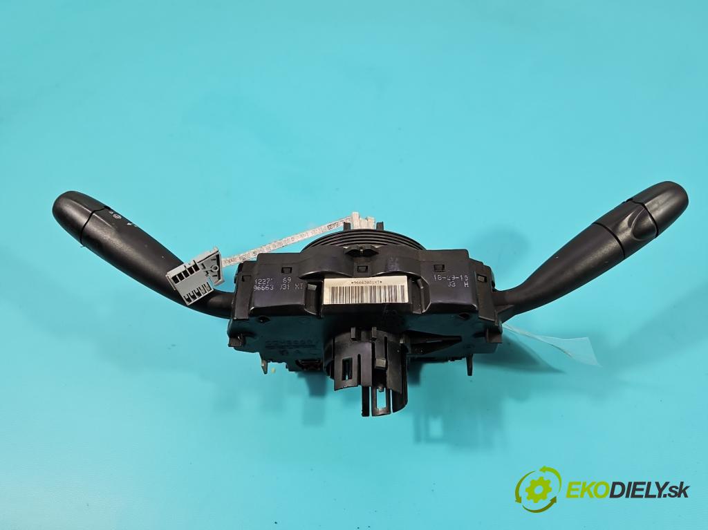 Peugeot Partner I 1996-2008 1.6 hdi 75 HP manual 55.2 kW 1560 cm3 5- prepínač komplex: 96663031XT (Prepínacie páčky pod volantom)