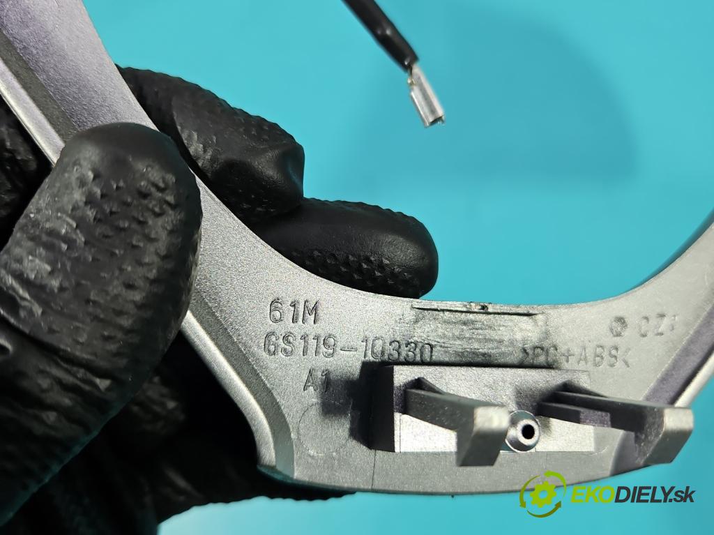 Suzuki SX4 S-Cross 2013-2021 1.4 T 129 HP manual 95 kW 1373 cm3 5- prepínač multifunkční: řízení: GS119-10330 (Prepínacie páčky pod volantom)