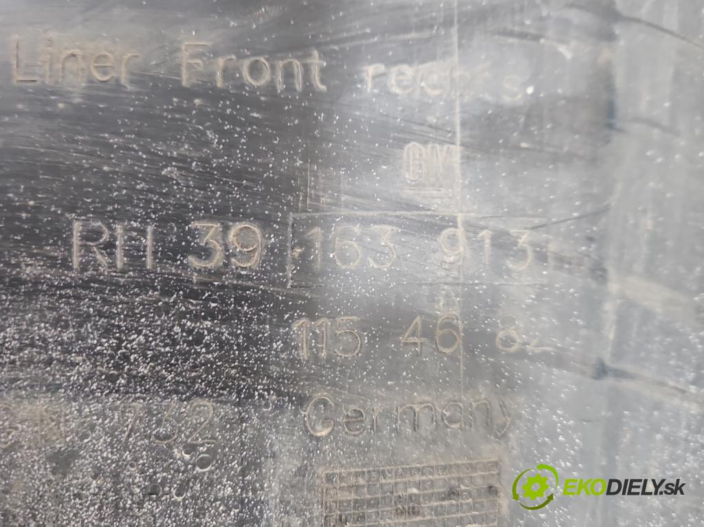 Opel Insignia B 2017-2022 2.0 T 260 HP automatic 191 kW 1998 cm3 5- Blatník: predné pravé 39163913