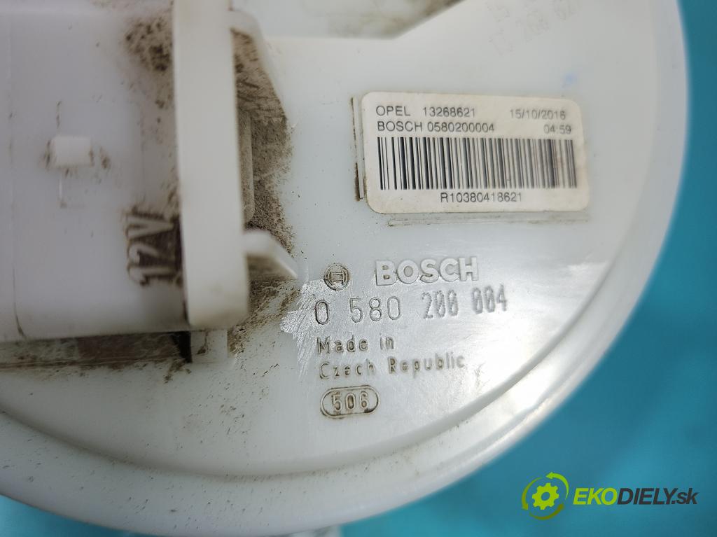 Opel Meriva B 2010-2017 1.4 16V 101 hp manual 74 kW 1398 cm3 5- čerpadlo paliva 13268621