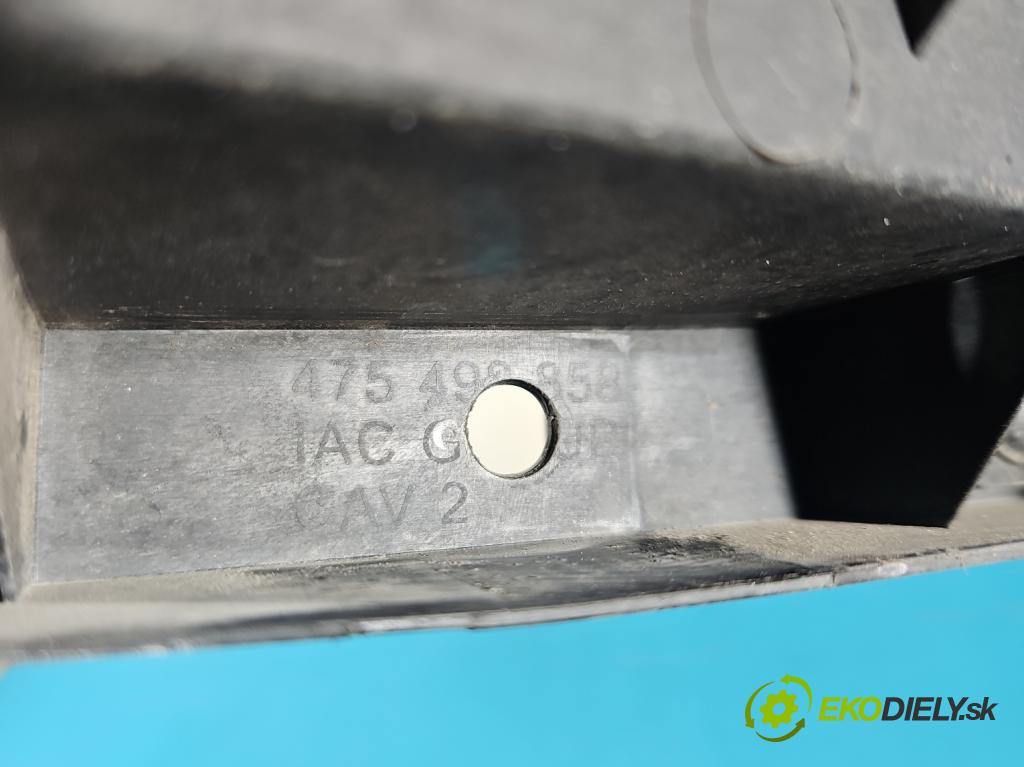 Opel Meriva B 2010-2017 1.4 16V 101 HP manual 74 kW 1398 cm3 5- kryt plast