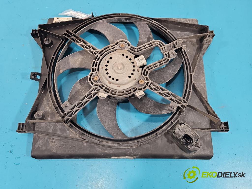 Opel Meriva B 2010-2017 1.4 16V 101 HP manual 74 kW 1398 cm3 5- Ventilátor chladiča R3453004