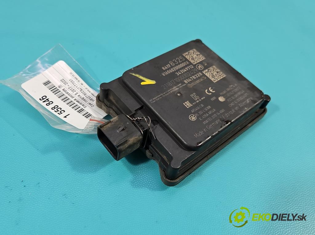 Opel Insignia B 2017-2022 2.0 T 260 hp automatic 191 kW 1998 cm3 5- řídící jednotka 84178325