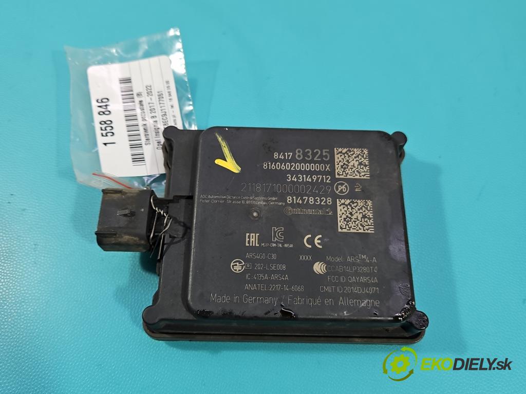 Opel Insignia B 2017-2022 2.0 T 260 HP automatic 191 kW 1998 cm3 5- riadiaca jednotka ostatné 84178325