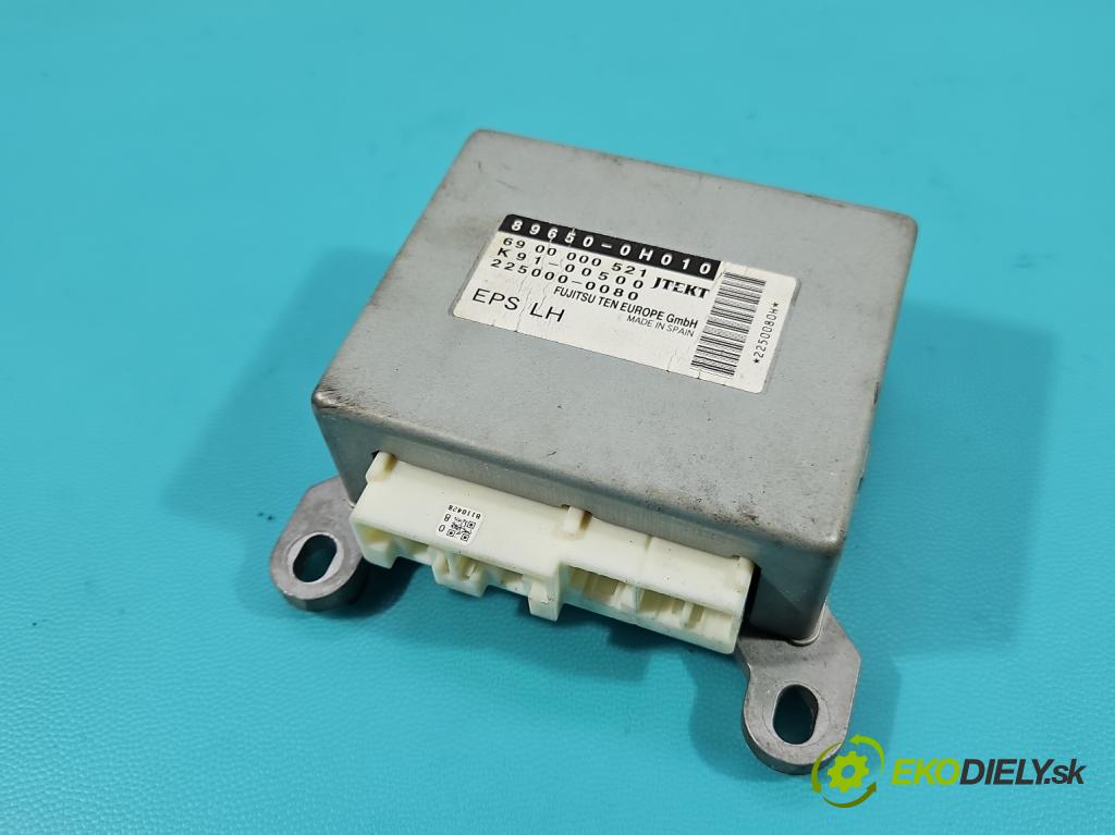 Toyota Aygo 2005-2014 1.0 12V 68 hp manual 50 kW 998 cm3 5- řídící jednotka 89650-0H010