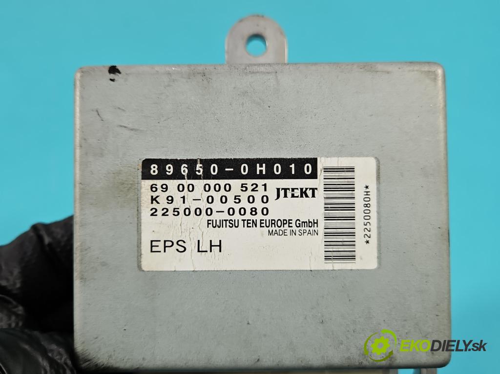 Toyota Aygo 2005-2014 1.0 12V 68 HP manual 50 kW 998 cm3 5- riadiaca jednotka ostatné 89650-0H010