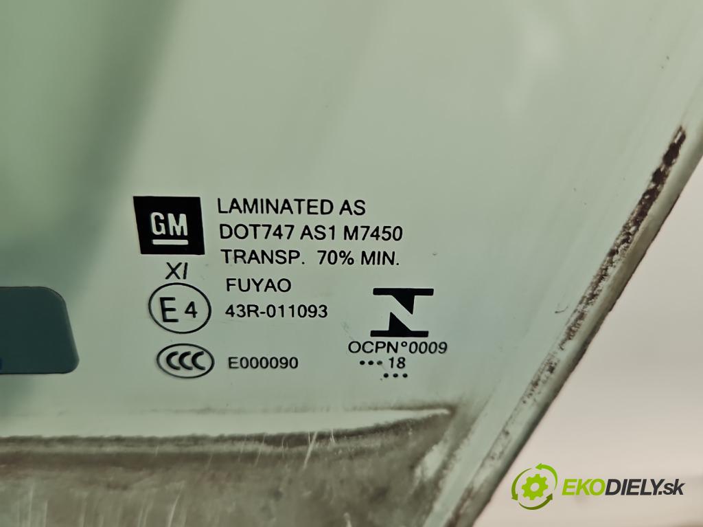 Opel Insignia B 2017-2022 2.0 T 260 HP automatic 191 kW 1998 cm3 5- sklo dvere predné ľavé