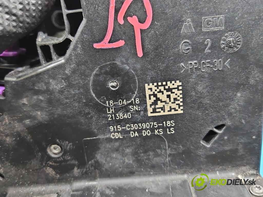 Opel Insignia B 2017-2022 2.0 T 260 HP automatic 191 kW 1998 cm3 5- zámok predné ľavý 915-C3039075-18S