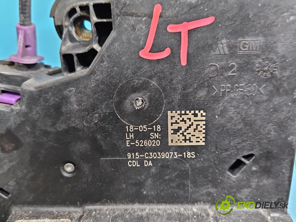 Opel Insignia B 2017-2022 2.0 T 260 HP automatic 191 kW 1998 cm3 5- zámok zadné ľavý 13598364