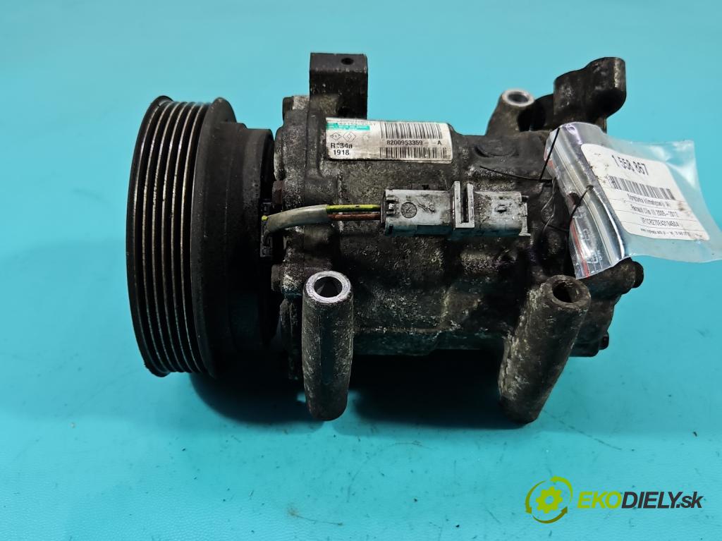 Renault Clio III 2005-2012 1.5 dci 68 hp manual 50 kW 1461 cm3 3- Kompresor: klíma 8200953359-A (Kompresor klimatizace)