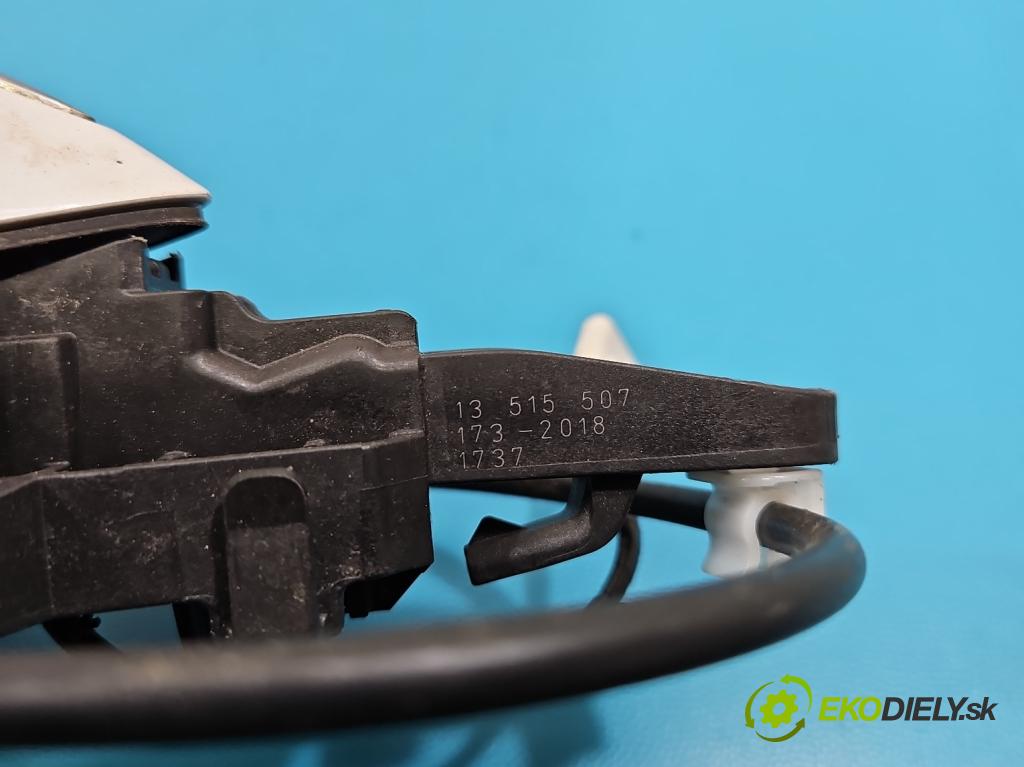 Opel Insignia B 2017-2022 2.0 T 260 HP automatic 191 kW 1998 cm3 5- rukoväť predné ľavé mimo: 13515507 (Kľučka dverí vonkajšia predná ľavá)