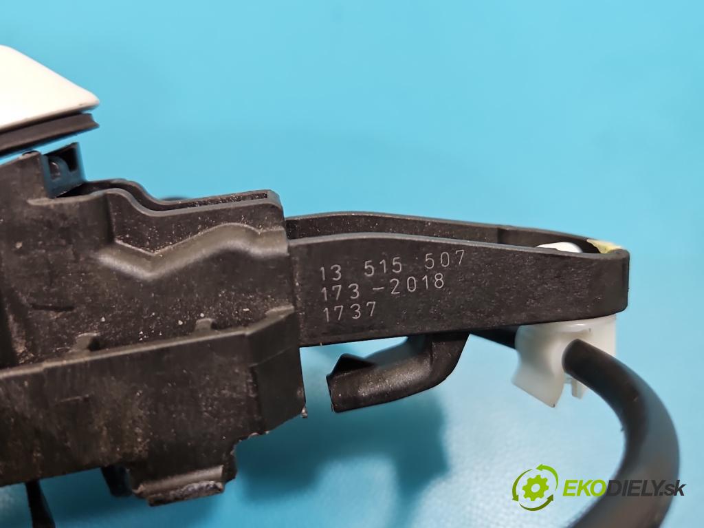 Opel Insignia B 2017-2022 2.0 T 260 HP automatic 191 kW 1998 cm3 5- rukoväť zadné ľavé mimo: 13515507 (Kľučka dverí ostatné)