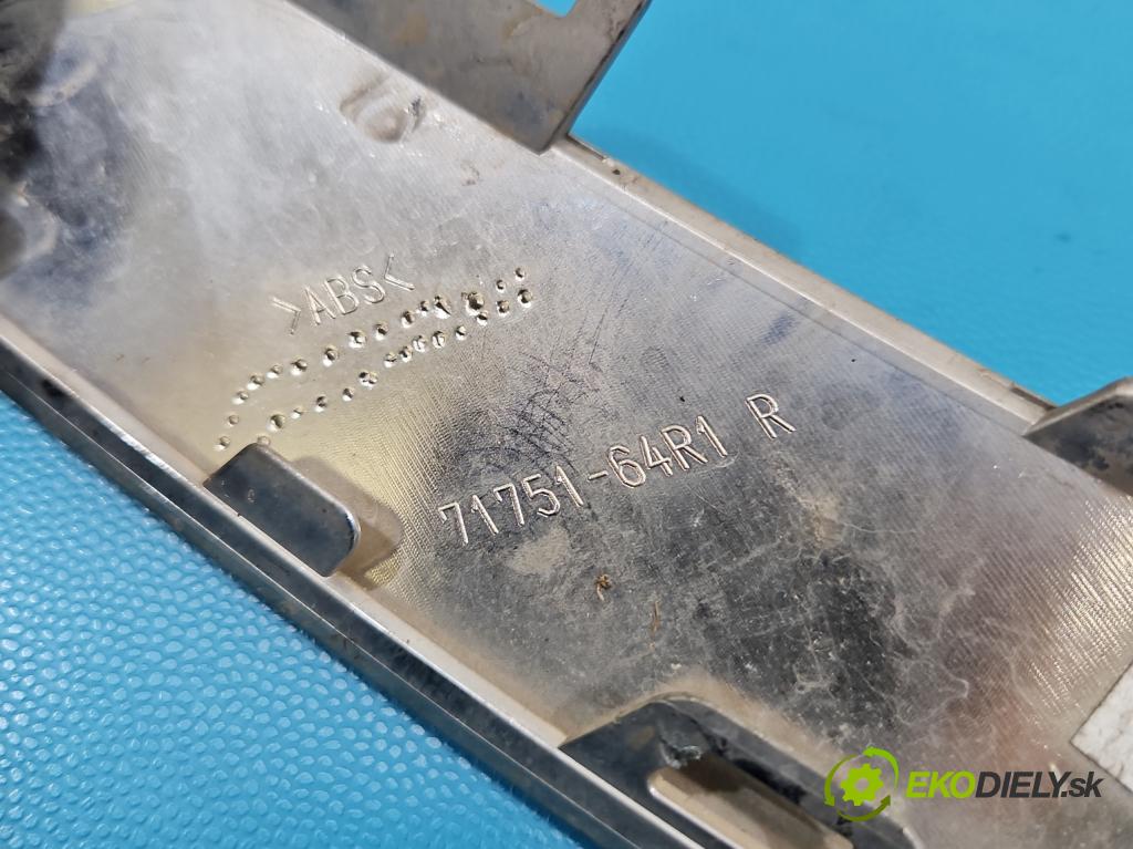 Suzuki SX4 S-Cross 2013-2021 1.4 T 129 HP manual 95 kW 1373 cm3 5- lišta nárazník predné 71751-64R1R