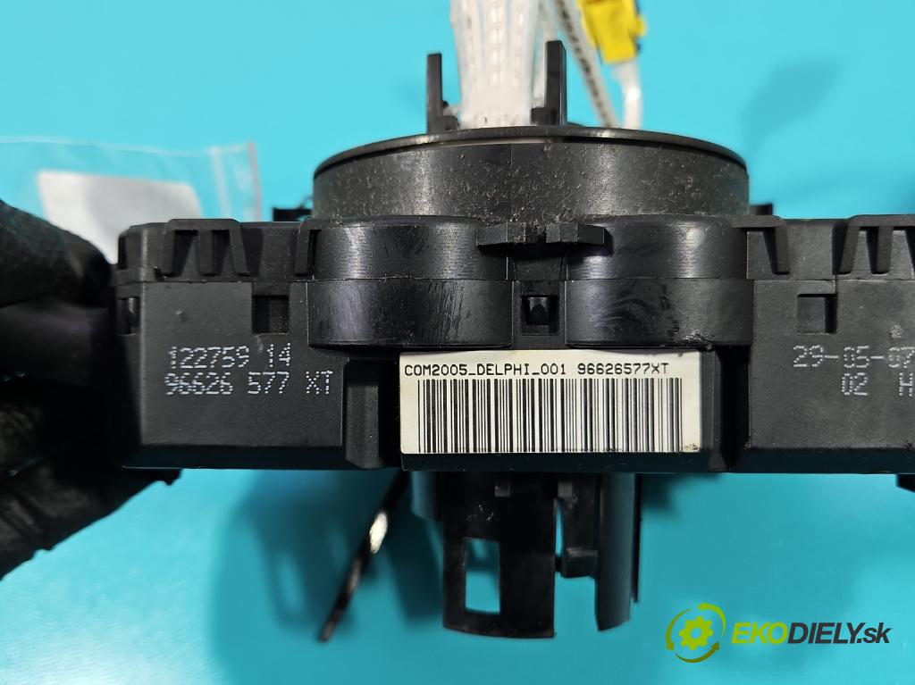 Fiat Scudo II 2006-2016 2.0 jtd 120 HP manual 88 kW 1997 cm3 5- prepínač komplex: 96626577XT (Prepínacie páčky pod volantom)