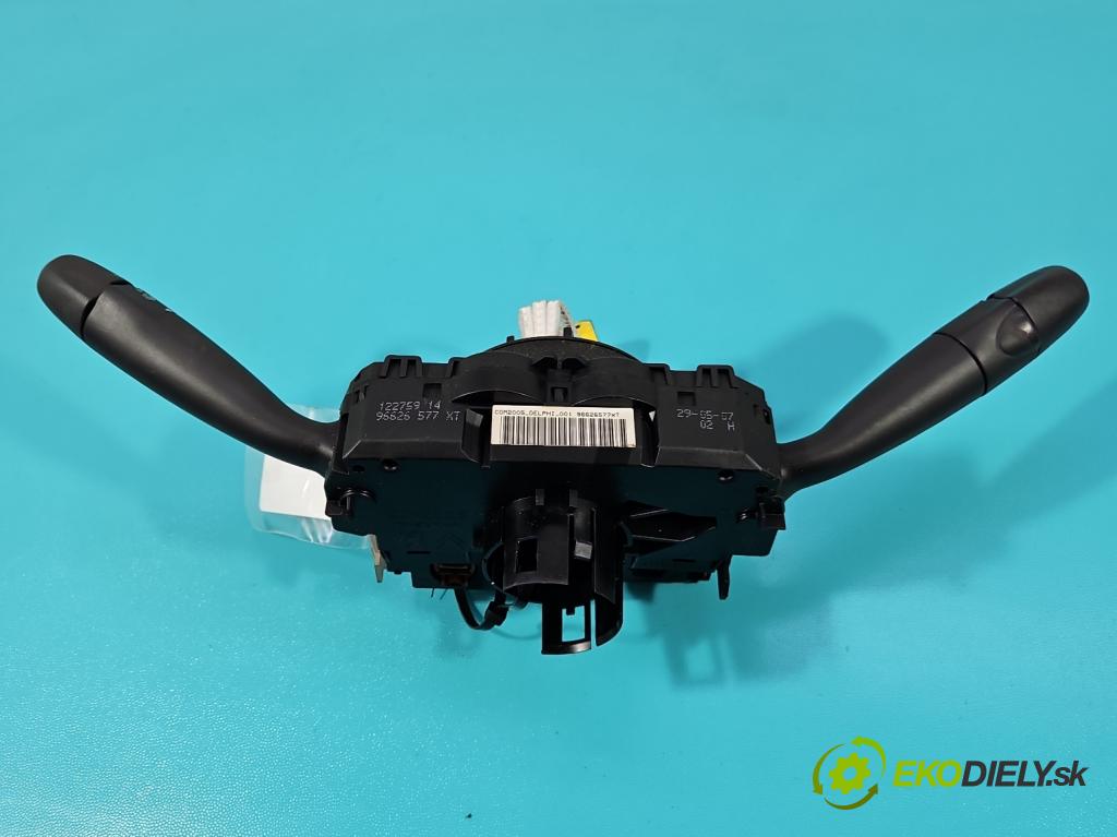 Fiat Scudo II 2006-2016 2.0 jtd 120 HP manual 88 kW 1997 cm3 5- prepínač komplex: 96626577XT (Prepínacie páčky pod volantom)