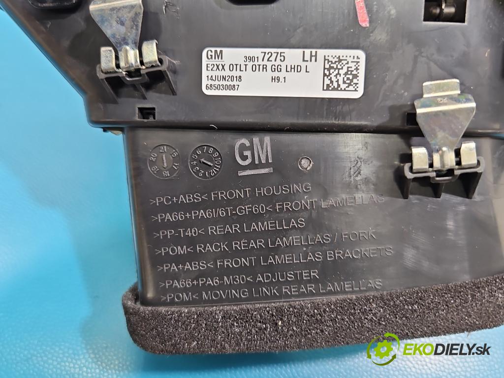 Opel Insignia B 2017-2022 2.0 T 260 HP automatic 191 kW 1998 cm3 5- Mřížka: kúrenia ostatné 39017275