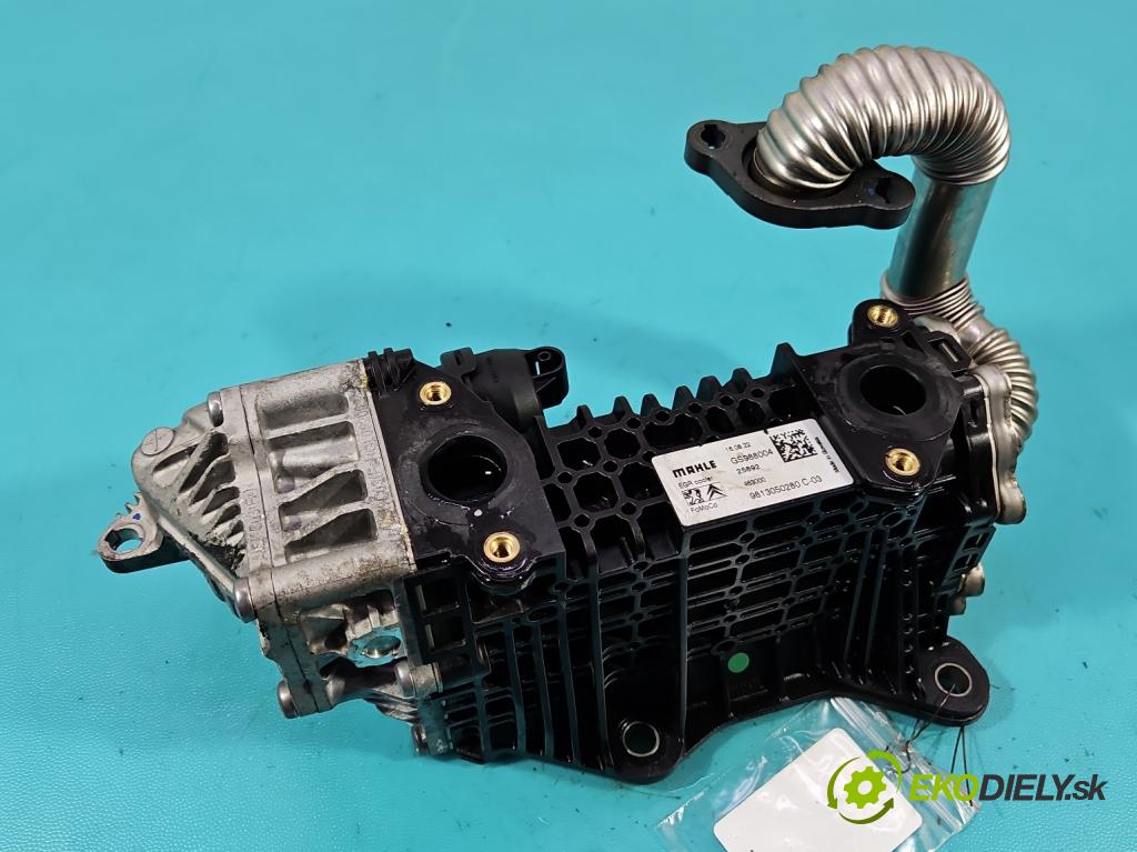 Peugeot 3008 II 2016-2023 1.5 hdi 131 HP automatic 96 kW 1499 cm3 5- chladič výfukové 9813050280C