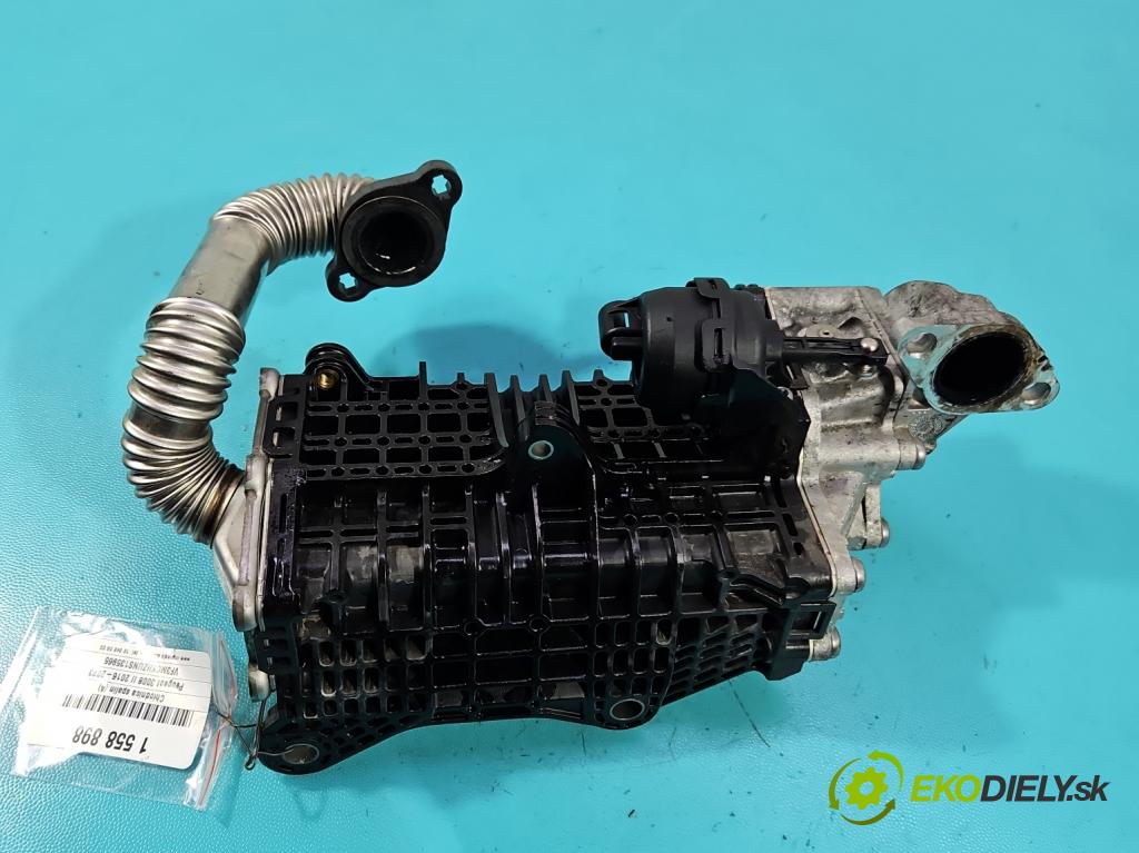 Peugeot 3008 II 2016-2023 1.5 hdi 131 HP automatic 96 kW 1499 cm3 5- chladič výfukové 9813050280C