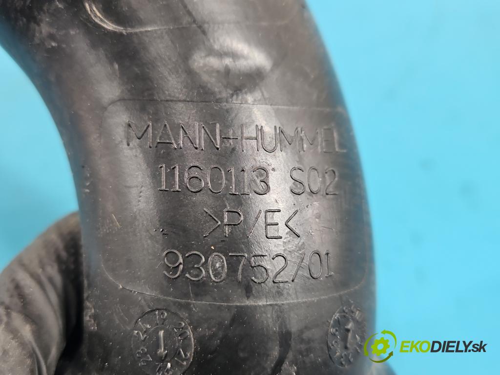 Peugeot 3008 II 2016-2023 1.5 hdi 131 HP automatic 96 kW 1499 cm3 5- Trubka: 9810920980