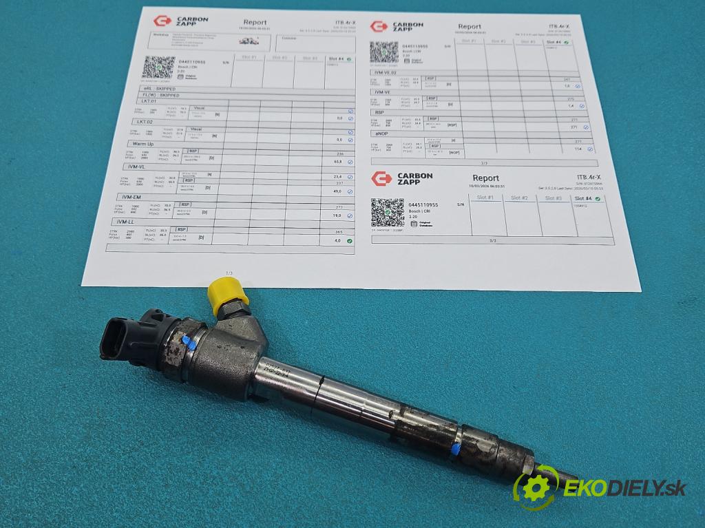 Peugeot 3008 II 2016-2023 1.5 hdi 131 HP automatic 96 kW 1499 cm3 5- vstrek 0445110955 (Vstrekovač paliva)