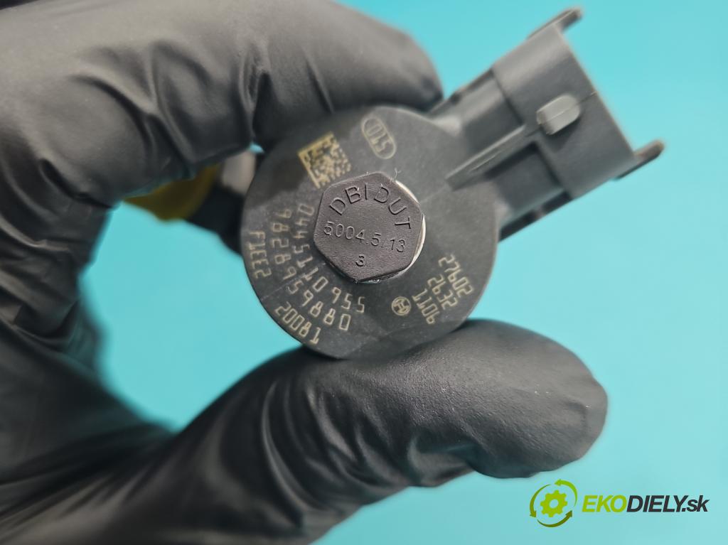 Peugeot 3008 II 2016-2023 1.5 hdi 131 hp automatic 96 kW 1499 cm3 5- vstřikovač 0445110955 (Vstřikovač paliva)