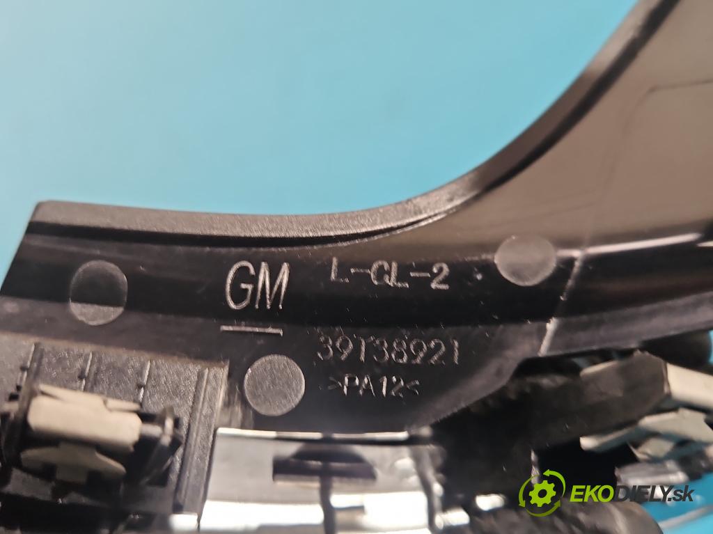 Opel Insignia B 2017-2022 2.0 T 260 HP automatic 191 kW 1998 cm3 5- lišta ozdobná vnitŕní: 39138921