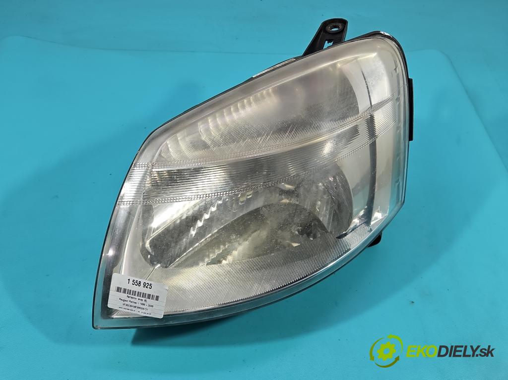 Peugeot Partner I 1996-2008 1.6 hdi 75 HP manual 55.2 kW 1560 cm3 5- Reflektor: ľavý  (Kľučka dverí ostatné)