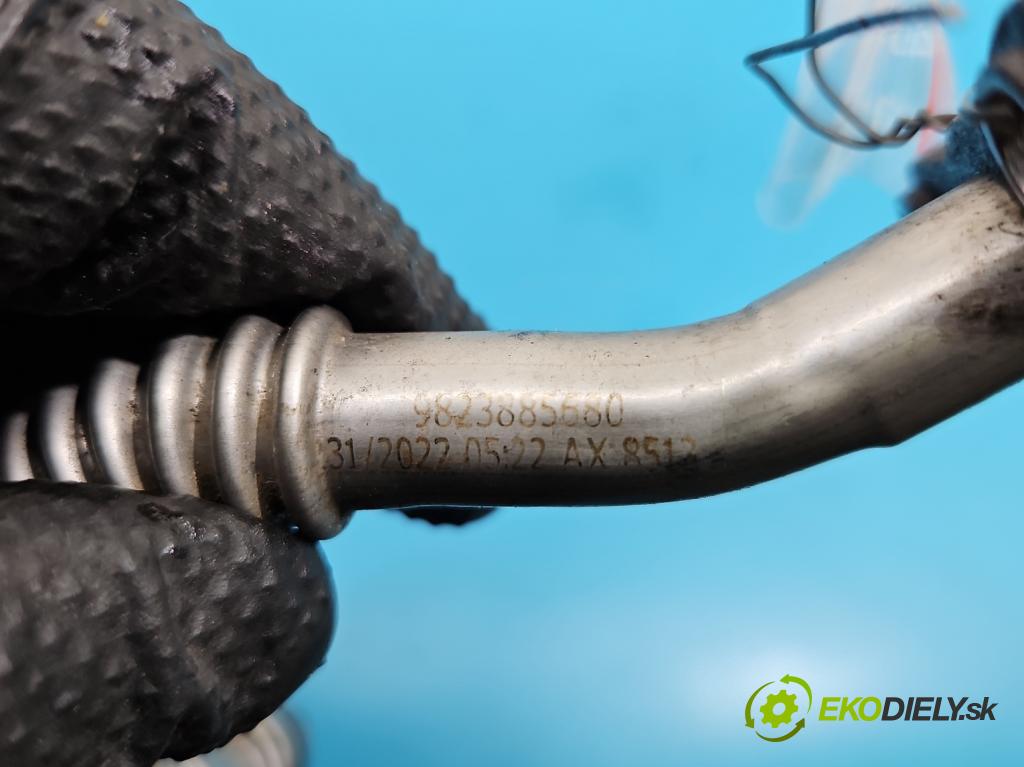 Peugeot 3008 II 2016-2023 1.5 hdi 131 HP automatic 96 kW 1499 cm3 5- rúrka mazania turba 74923AG