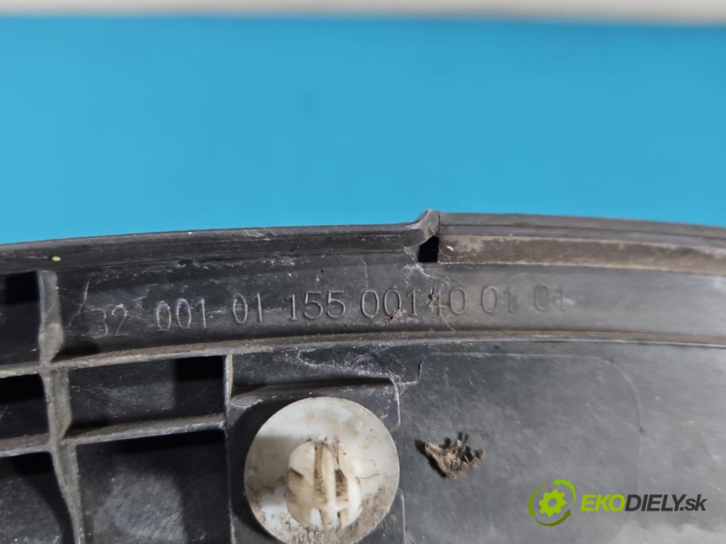 Suzuki SX4 S-Cross 2013-2021 1.4 T 129 HP manual 95 kW 1373 cm3 5- lišta blatník zadné pravé  (Lišta)