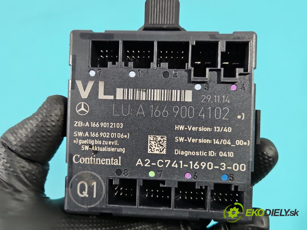 Mercedes B W246  2011-2018 2.1 cdi 136 HP automatic 100 kW 2143 cm3 5- riadiaca jednotka ostatné A1669004102