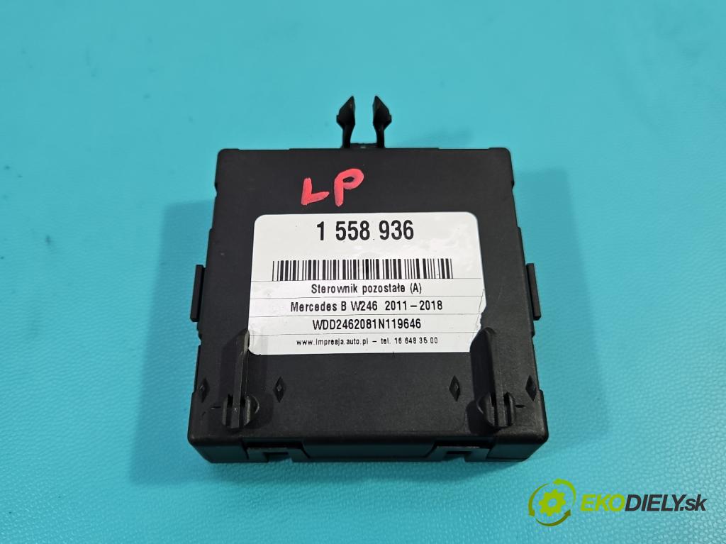 Mercedes B W246  2011-2018 2.1 cdi 136 HP automatic 100 kW 2143 cm3 5- riadiaca jednotka ostatné A1669004102