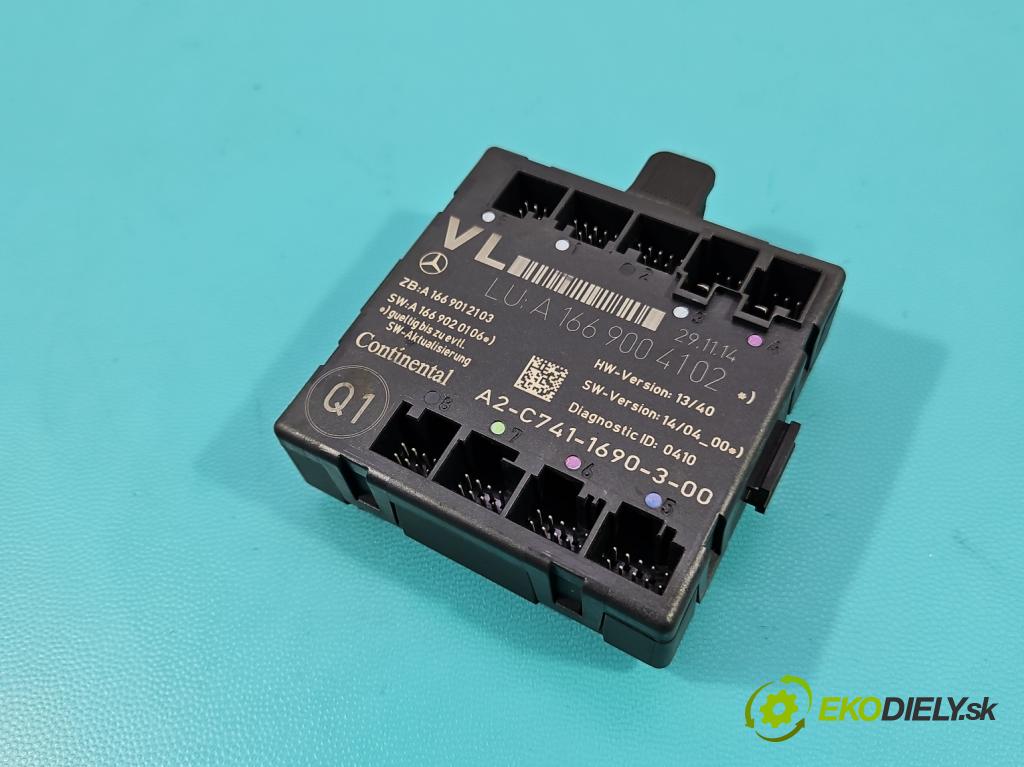 Mercedes B W246  2011-2018 2.1 cdi 136 HP automatic 100 kW 2143 cm3 5- riadiaca jednotka ostatné A1669004102