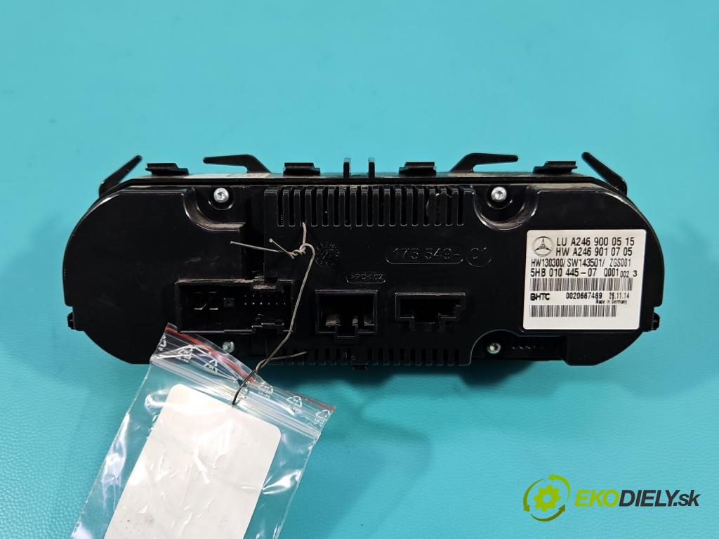 Mercedes B W246 2011-2018 2.1 cdi 136 HP automatic 100 kW 2143 cm3 5- panel kúrenia A2469000515