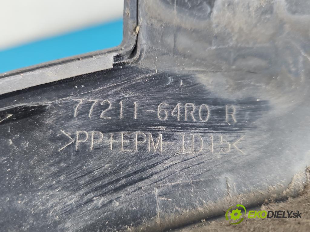 Suzuki SX4 S-Cross 2013-2021 1.4 T 129 HP manual 95 kW 1373 cm3 5- lišta blatník predné pravé 77211-64R0R